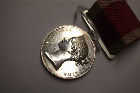 A China War Medal named to J. M. Jackson,